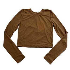 CHAM Long Sleeve Top in Camel